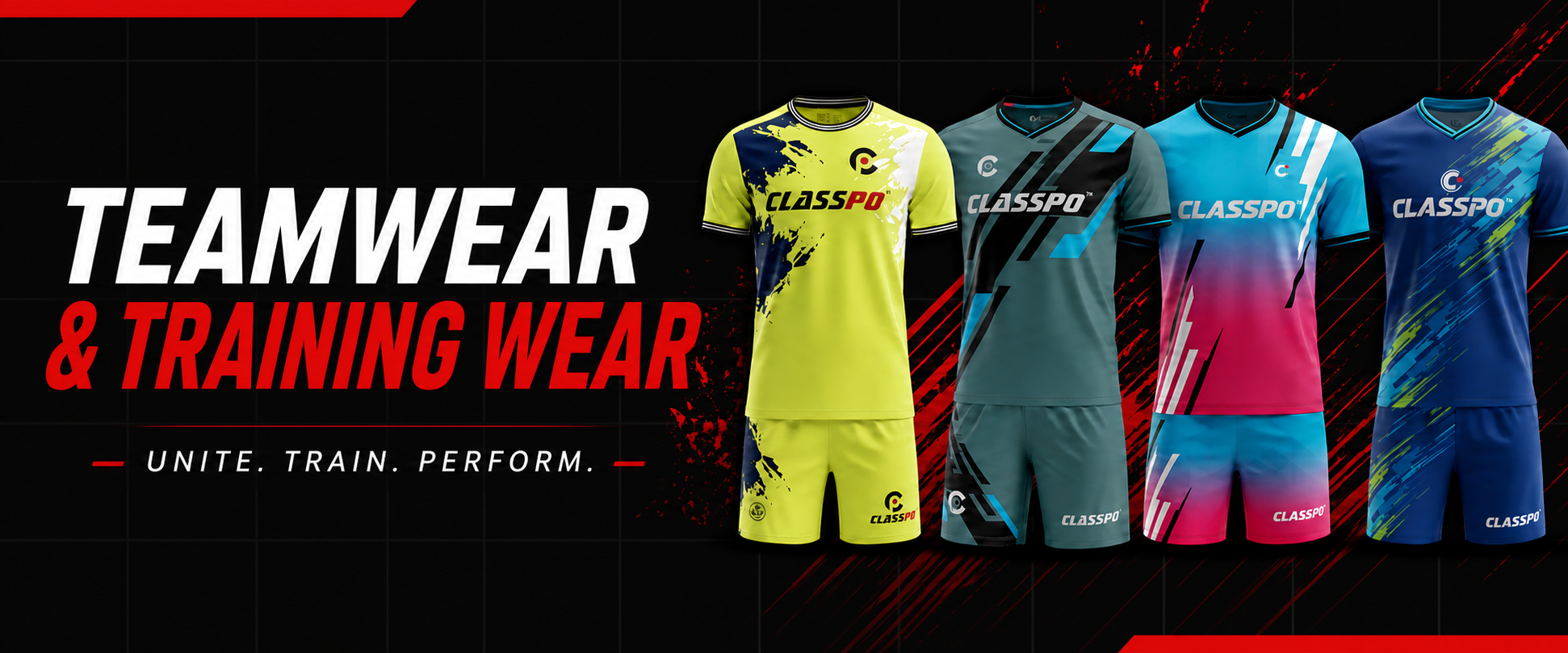 Sublimated sports jerseys, bibs and teamwear manufacturing