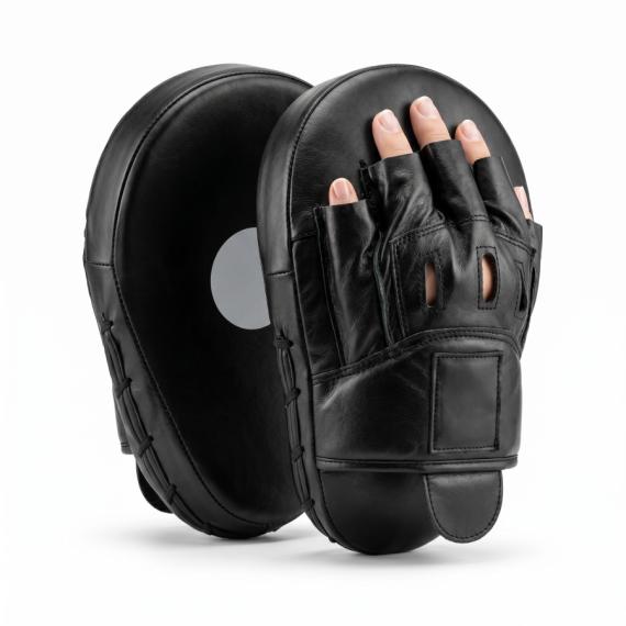 Boxing focus pads with layered foam core