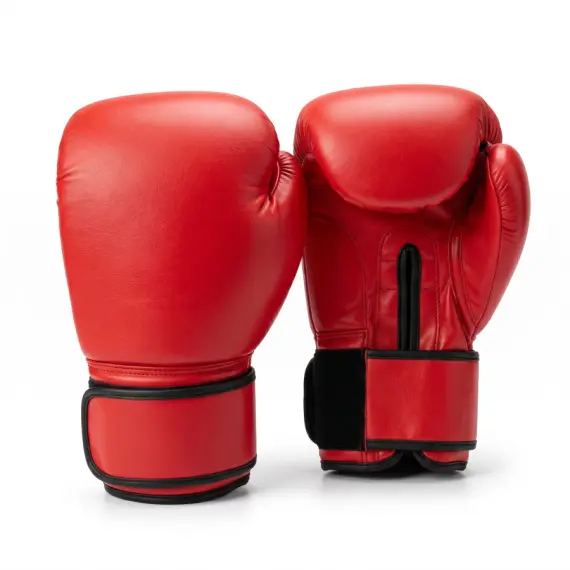 Training boxing gloves with moulded foam padding